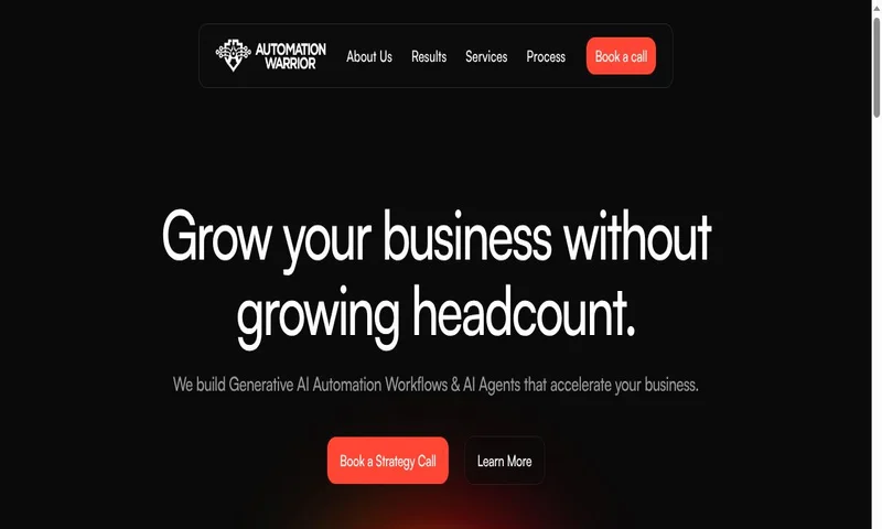 Automation Warrior website